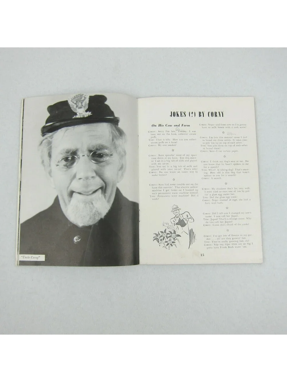 Vintage 1943 Tom Breneman 200,000 For Breakfast at Sardi's Book Jokes & Stories
